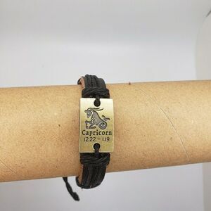 Capricorn Zodiac sign bracelet